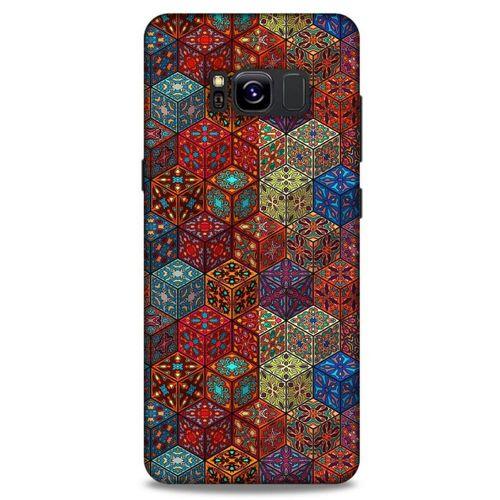 Ethnic Culture (46) Samsung Galaxy S8 Kılıf Silikon Kapak Desenli