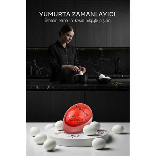 Premium Hassas Isı Sensörlü Yumurta Zamanlayıcı - Profesyonel Mutfak Tipi Mükemmel Pişirme Rehberi 717829