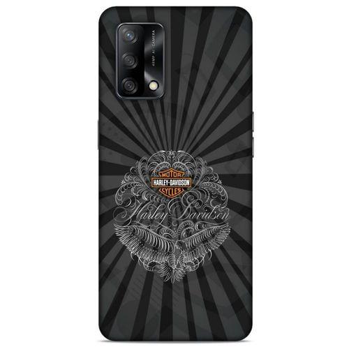 Oppo A74 4G Uyumlu Kılıf Motorsiklet (40) Fit Silikon Kılıf Harley