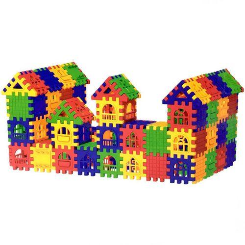 Puzzle City 3D Yapı ve Tasarım Blokları 128 Parça