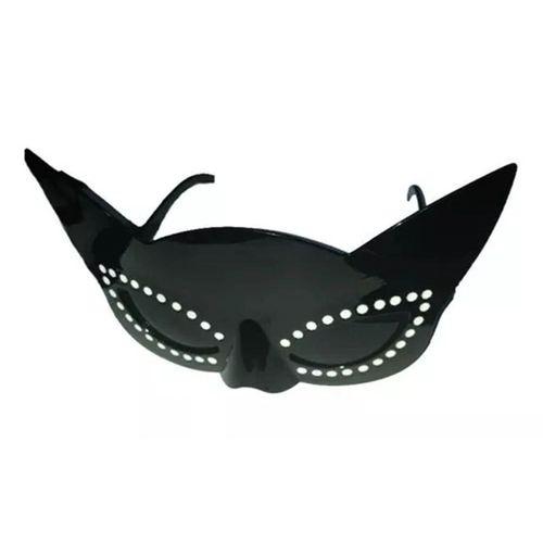 Siyah Renk Siyah Camlı Kedi Şekilli Parti Gözlüğü