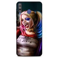 Samsung Galaxy M30 Uyumlu Kılıf Harley Quinn (8) Baskılı Kılıf Siyah