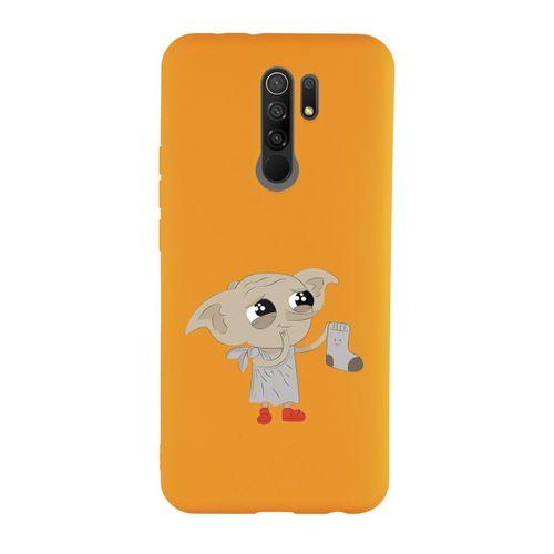 Xiaomi Redmi 9 Uyumlu Dobby Desenli Premium Silikonlu Lansman Telefon Kılıfı