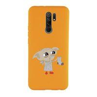 Xiaomi Redmi 9 Uyumlu Dobby Desenli Premium Silikonlu Lansman Telefon Kılıfı