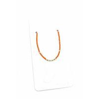 Kum Boncuk Halhal - Turuncu