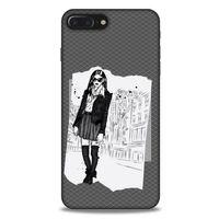 Sokak Modası 67 Apple Iphone 7 Plus Kılıf Desenli Silikon