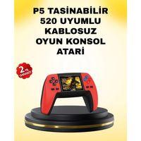 P5 Retro Gamepad 520 Oyunlu Tv Ve Elde Oynanabilir Konsol