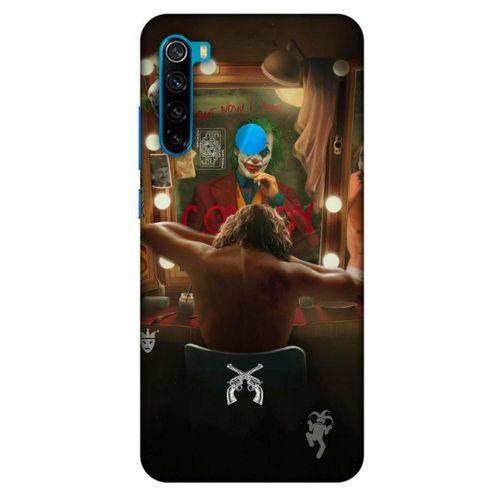 Xiaomi Redmi Note 8 Uyumlu Kılıf Joker (46) Core Armor Kılıf Gümüşi