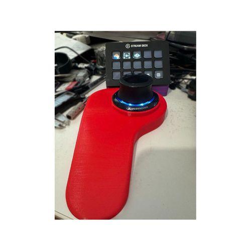Remix Spacemouse El Desteği ile Stream Deck Montajı, Base Olmadan (Bu ürün Sadece Plastik parçadır - Almadan Önce Soru Sorabilirsiniz)