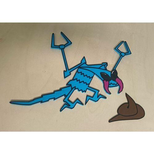 Kurwinox Kapitan Bomba Dışkısı 3D Baskı (Bu ürün Sadece Plastik parçadır - Almadan Önce Soru Sorabilirsiniz)