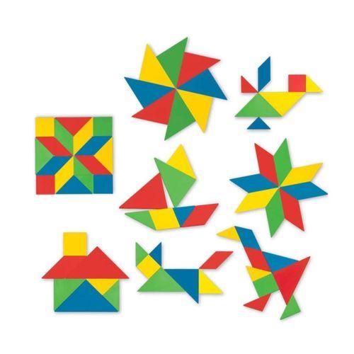 Çocuk 03698 Tangram 28 Parça -Dede