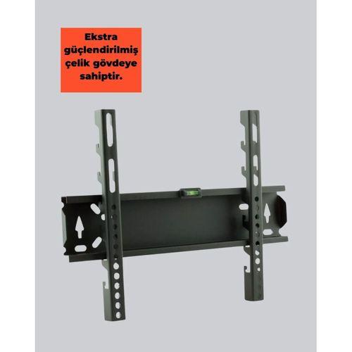 32-65” Tv Duvar Askı Braketi 75 Kg Kapasiteli Anti Statik Boya