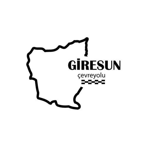Giresun Çevreyolu Özel Yeni Tasarım sticker 12*9 Cm
