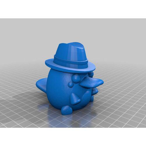 Perry Platypus 3D Baskı (Bu ürün Sadece Plastik parçadır - Almadan Önce Soru Sorabilirsiniz)