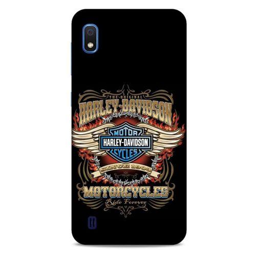 Samsung Galaxy A10 Uyumlu Kılıf Motorsiklet (6) Silikon Kılıf Harley Davidson