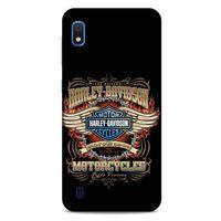 Samsung Galaxy A10 Uyumlu Kılıf Motorsiklet (6) Silikon Kılıf Harley Davidson