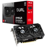 ASUS DUAL-RX9060XT-8G, 8Gb, 128Bit, GDDR6, 1xHDMI, 2xDP, GAMING Ekran Kartı