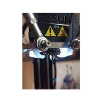 FLSUN QQ S Fan Kanalı LED 3D Baskı (Bu ürün Sadece Plastik parçadır - Almadan Önce Soru Sorabilirsiniz)