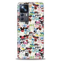 Xiaomi Mi 12T Pro Kılıf HD Baskılı Kılıf - Cartoon + Tam Ekran Koruyucu