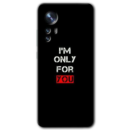 Xiaomi Mi 12 Pro Kılıf HD Desen Baskılı Arka Kapak - For You
