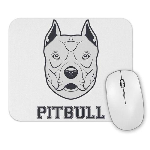Pug Köpek Pit Bull Face Pitbull Aşıklar Mouse Pad.jpg