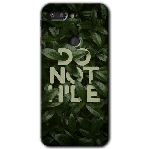 GM 9 Pro Kılıf HD Desen Baskılı Arka Kapak - Do Not Hide + Kırılmaz Cam