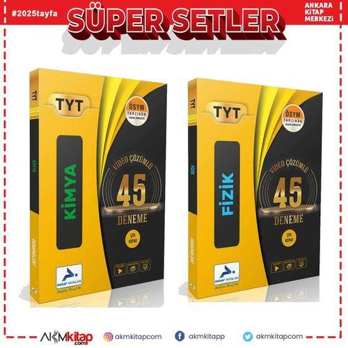 Prf Yayınları TYT Fizik ve Kimya Deneme 2 Kitap Set