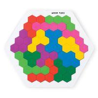 02 016 AHŞAP PETEK TANGRAM