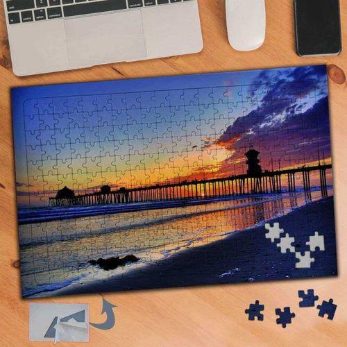 Akşam Saati Pembe Gökyüzü 240 Parça Puzzle Yapboz Tablo-379