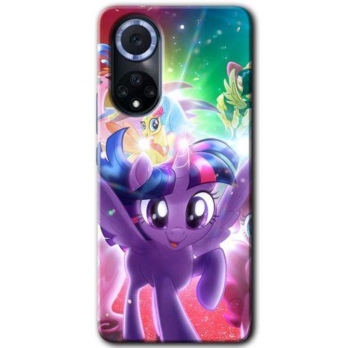 Huawei Nova 9 Kılıf HD Desen Baskılı Arka Kapak - Pony + Kırılmaz Cam