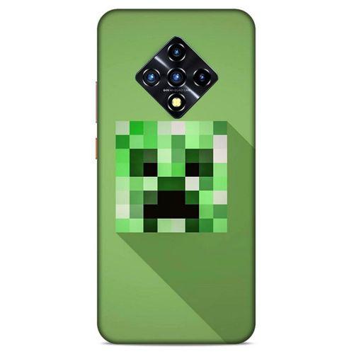 Lopard İnfinix Zero 8 Uyumlu Kılıf PiXel (36) Glitter Kılıf Creeper