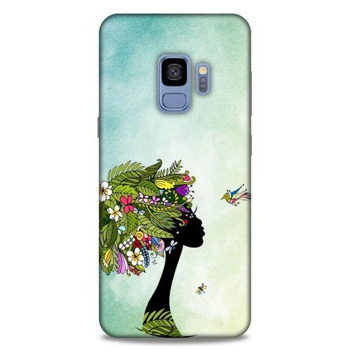 Lopard Samsung Galaxy S9 Uyumlu Kılıf Sürreal Yüzler ♀ (37) Silicone Cover Baskılı
