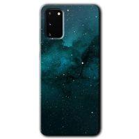 MRCİLETİSİM MRCİLETİSİM Samsung Galaxy S20 Kılıf HD Desen Baskılı Arka Kapak + Temperli Cam - Yıldızlararası