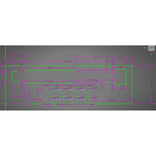 Mini Sivrisinek Ağı Aparatı – 3D Baskı Araç Aksesuarı (Bu ürün Sadece Plastik parçadır - Almadan Önce Soru Sorabilirsiniz)