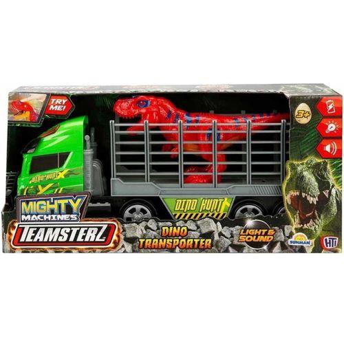 Işıklı ve Sesli Dinozor Taşıyıcı Kamyon