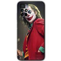 Xiaomi Redmi Note 11 4G Kılıf HD Desen Baskılı Arka Kapak+Temperli Cam - Reel Joker