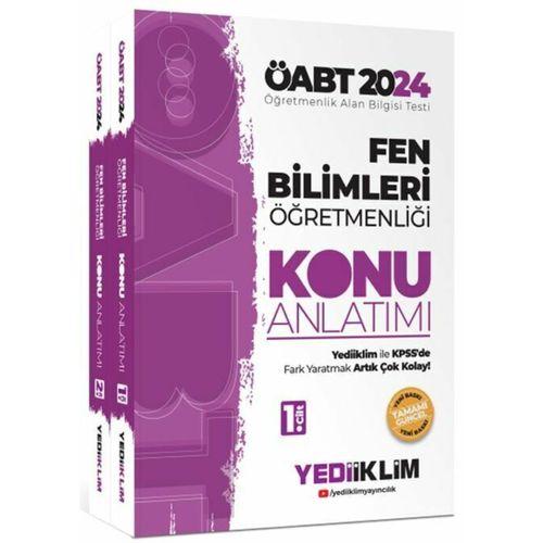 2024 ÖABT Fen Bilimleri Öğretmenliği Konu Anlatımı Set Yediiklim Yayınları