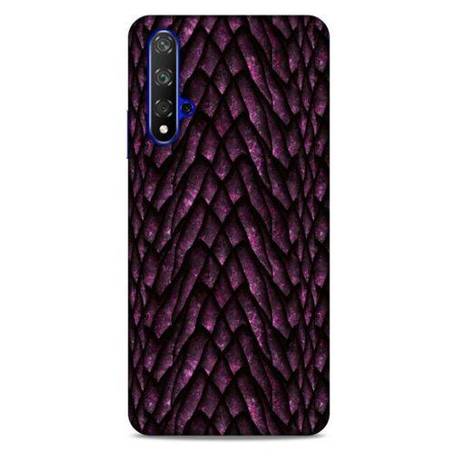 Huawei P Smart S 2020 Kılıf Dragons (7) Telefon Kılıfı Ejderha Skin Bordo
