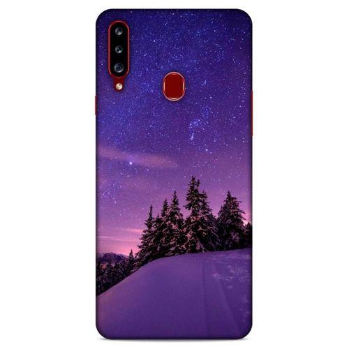 Lopard Samsung Galaxy A20s Uyumlu Kılıf Gece'S (4) Koruma Kılıfı Mor