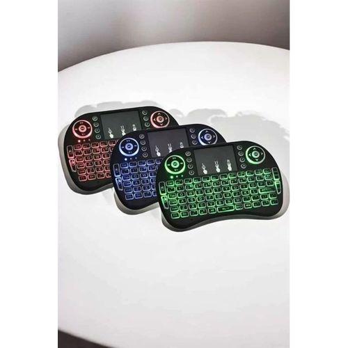 Usb Bağlantılı Mini Q Klavye Işıklı Tüm Cihazlara Uyumlu