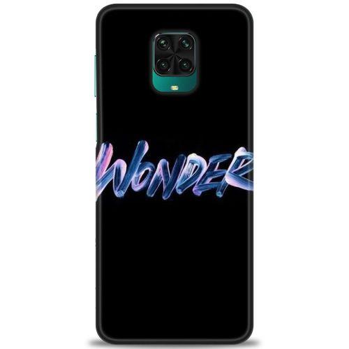 Xiaomi Redmi Note 9 Pro Kılıf HD Baskılı Kılıf - Wonder + Tam Ekran Koruyucu