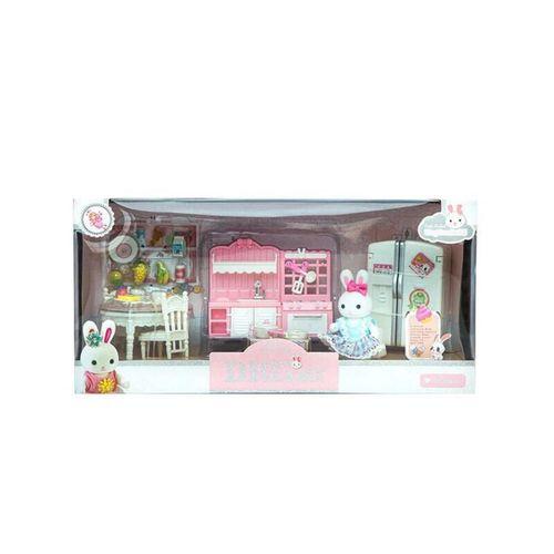 Bay Dreamy Bay Dreamy Mini Tavşan Büyük Mutfak Oyun Seti