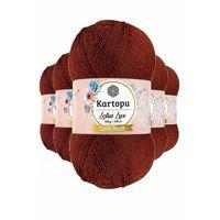 5 Adet Lotus Lux Bikini Büstiyer Bluz Simli Örgü İpi K834 Taba