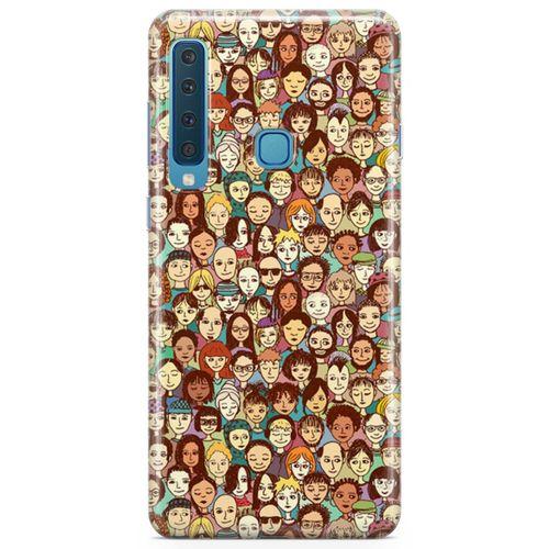 Samsung Galaxy A9 2018 Kılıf Binbir Surat Arka Kapak Koruma Desenli Full Koruyucu