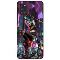 Samsung Galaxy A31 Uyumlu Kılıf Harley Quinn (29) Arka Koruma Kılıfı Koyu haki