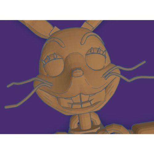 Floppy Glitchtrap FNaF 3D Baskı (Bu ürün Sadece Plastik parçadır - Almadan Önce Soru Sorabilirsiniz)