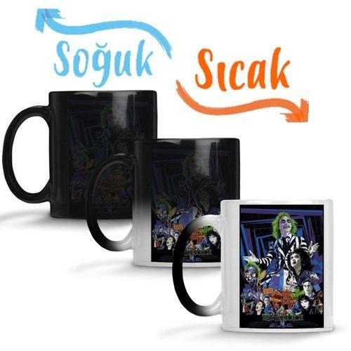 Beetlejuice Sihirli Kupa Bardak Porselen