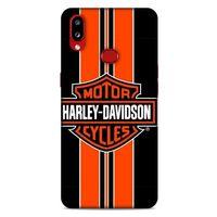 Samsung Galaxy A10s Uyumlu Kılıf Motorsiklet (36) Glitter Kılıf Harley Davidson