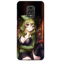 Lopard Xiaomi Redmi Note 9 Pro Uyumlu Kılıf PiXel (34) Slim Armor Kılıf TNT Anime