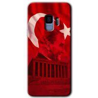 Potkal Hediye Fabrikası Samsung Galaxy S9 Kılıf HD Desen Baskılı Arka Kapak - Anıtkabir Atatürk
